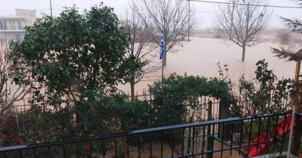 Ήχησε το 112 στο πλημμυρισμένο Σουφλί - Στο «κόκκινο» ο Έβρος